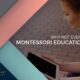 students sharing materials, practicing cooperative learning in the Montessori way