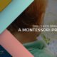 children learning about time with Montessori clock materials